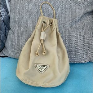 Vintage Prada nylon pouch